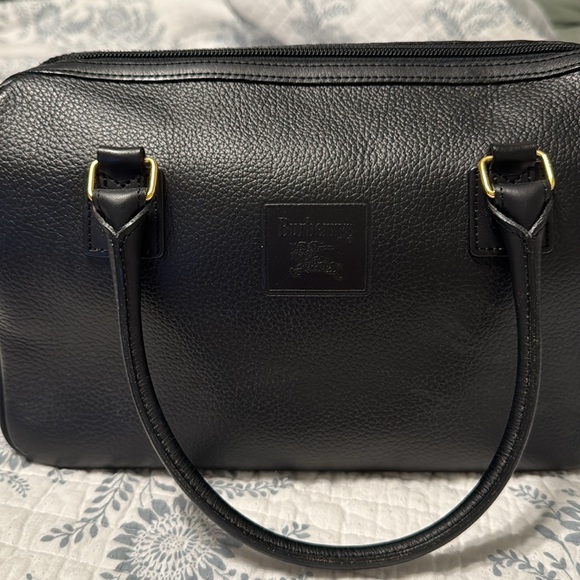 Burberry Black Boston Bag - Picture 3 of 16